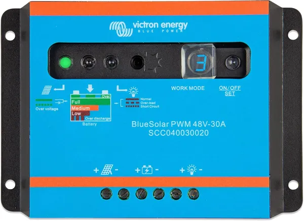 Regulator Solar VICTRON ENERGY BlueSolar PWM-Light 48V-30A