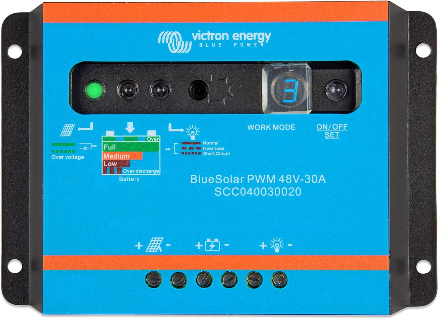 Regulator Solar VICTRON ENERGY BlueSolar PWM-Light 48V-30A