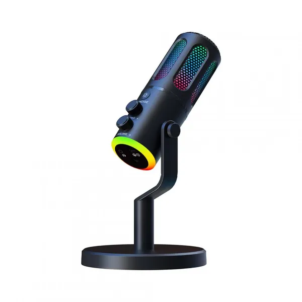 Microfon Gaming SERIOUX SU8 Condenser Unidirectional RGB USB-C 3.5mm