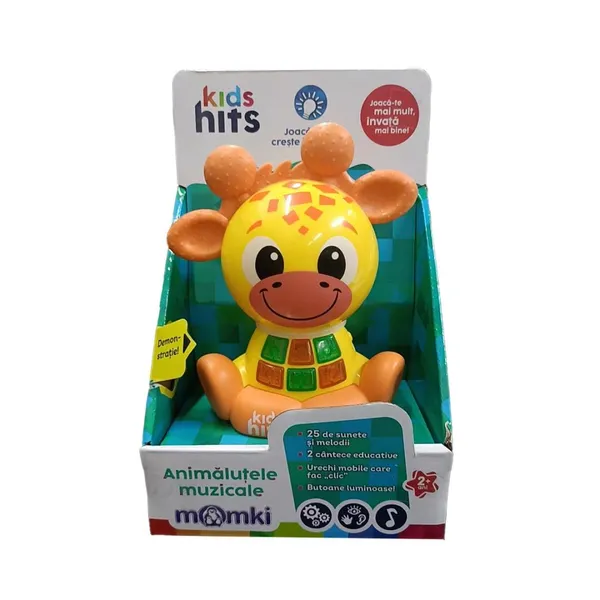Jucărie Interactivă KIDS HITS Bebelușul Girafă Muzicală - imagine 3