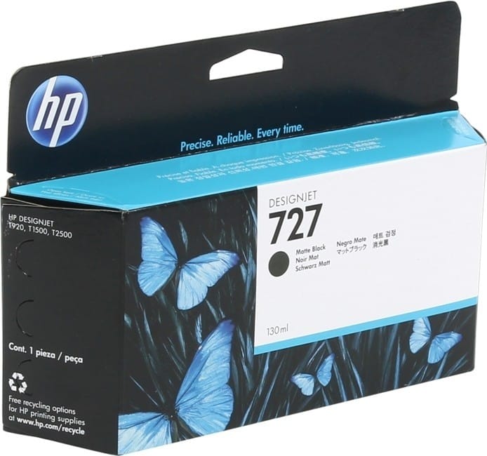 Cartuș Cerneală HP 727 Matte Black 130 ml Original B3P22A