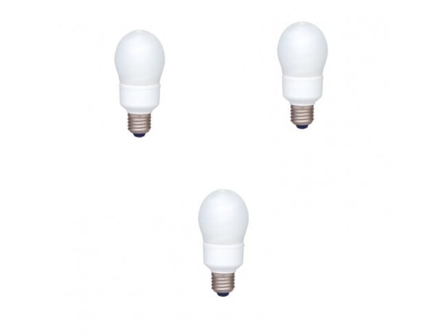 Set 3 becuri Economic PANASONIC EFA13E672V-3 13W Alb Rece E27