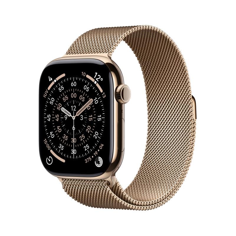 Smartwatch APPLE Watch Series 11 GPS + Cellular 46mm Gold Titanium