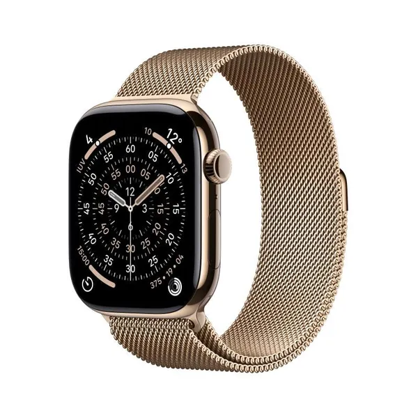 Smartwatch APPLE Watch Series 11 GPS + Cellular 46mm Gold Titanium