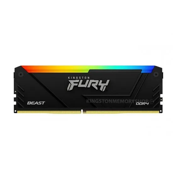 Memorie RAM KINGSTON Fury Beast RGB 32GB 3600MHz DDR4 - imagine 2