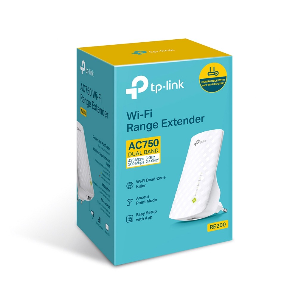 Range Extender TP-LINK RE200 AC750 Dual-Band - imagine 7