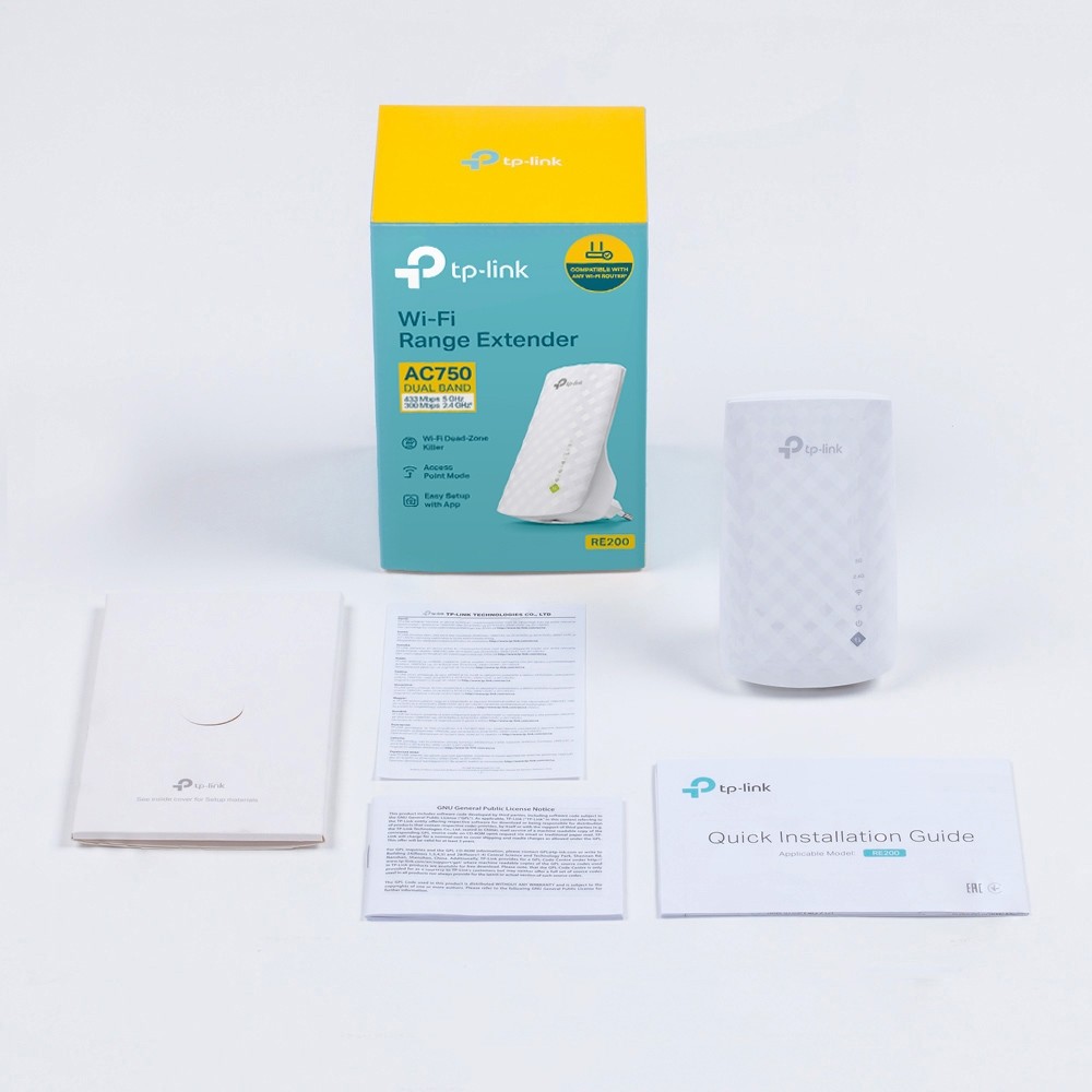 Range Extender TP-LINK RE200 AC750 Dual-Band - imagine 8