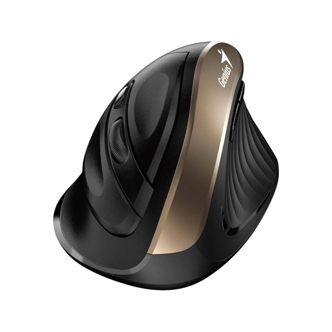 Mouse Wireless GENIUS Ergo NX-8200S 1600 dpi Auriu
