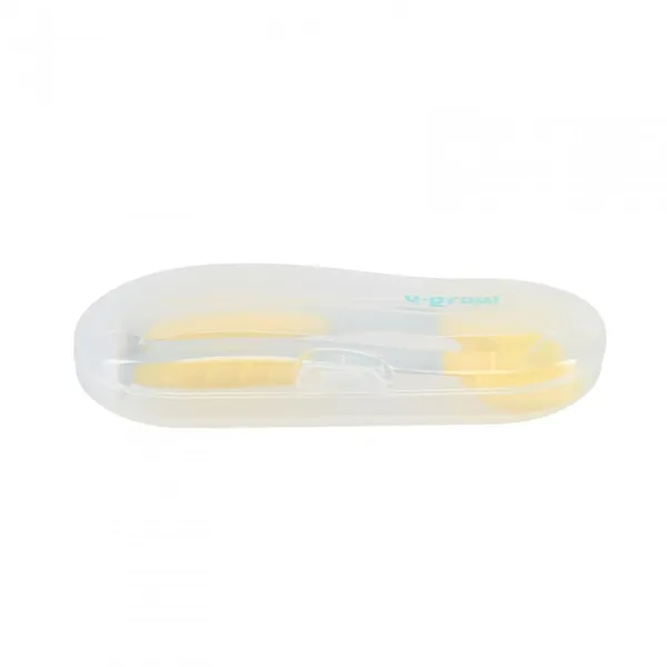 Set Tacâmuri U-GROW Linguriță și Furculiță Galben UG-218YE - imagine 3