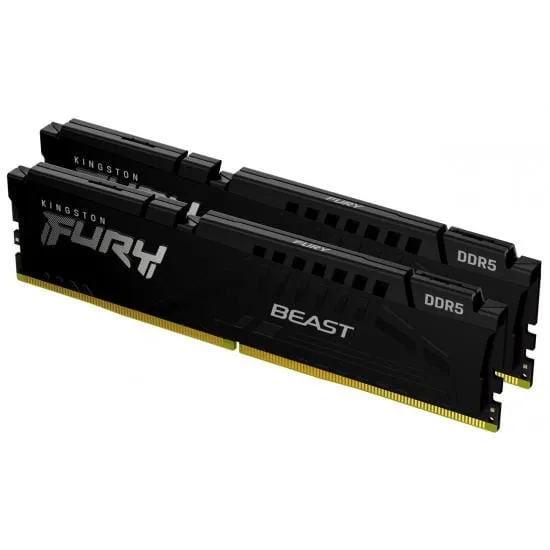 Memorie RAM KINGSTON Fury Beast DDR5 32GB 5600MHz CL40 KF556C40BBK2-32