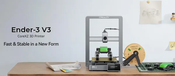 Imprimantă 3D CREALITY ENDER-3 V3 FDM 220x220x250mm - imagine 2