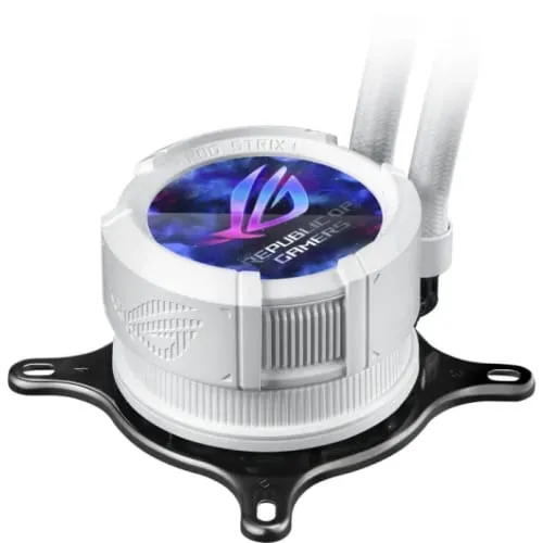 Cooler CPU ASUS ROG Strix LC III 360 ARGB LCD Alb - imagine 5