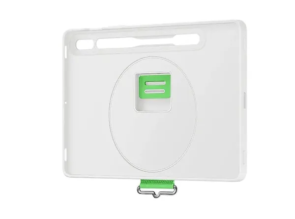 Husă Tabletă SAMSUNG Galaxy Tab S8/S7 Strap Cover Alb - imagine 3