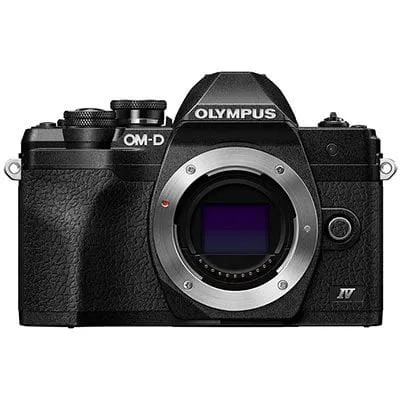 Aparat Foto Mirrorless OLYMPUS OM-D E-M10 Mark IV cu Obiectiv 14-42mm Negru - imagine 2