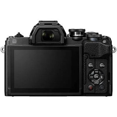 Aparat Foto Mirrorless OLYMPUS OM-D E-M10 Mark IV cu Obiectiv 14-42mm Negru - imagine 5