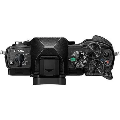 Aparat Foto Mirrorless OLYMPUS OM-D E-M10 Mark IV cu Obiectiv 14-42mm Negru - imagine 6