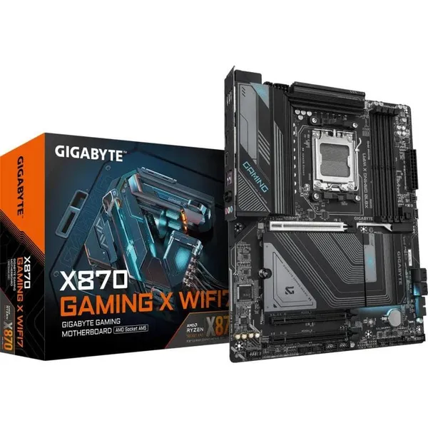 Placă de Bază GIGABYTE X870 GAMING X WIFI7 AM5 DDR5