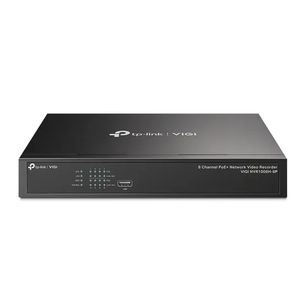 NVR PoE TP-LINK VIGI 1008H-8MP 8 Canale 8MP