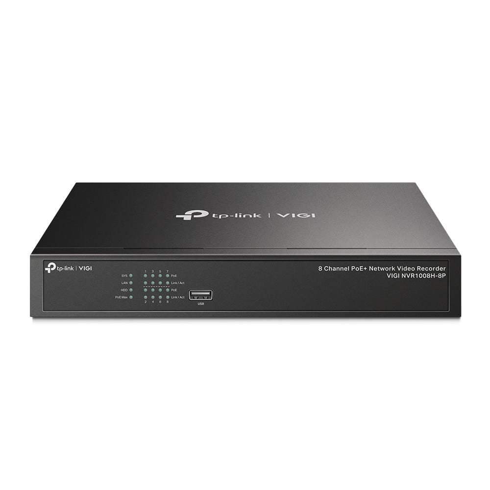 NVR PoE TP-LINK VIGI 1008H-8MP 8 Canale 8MP