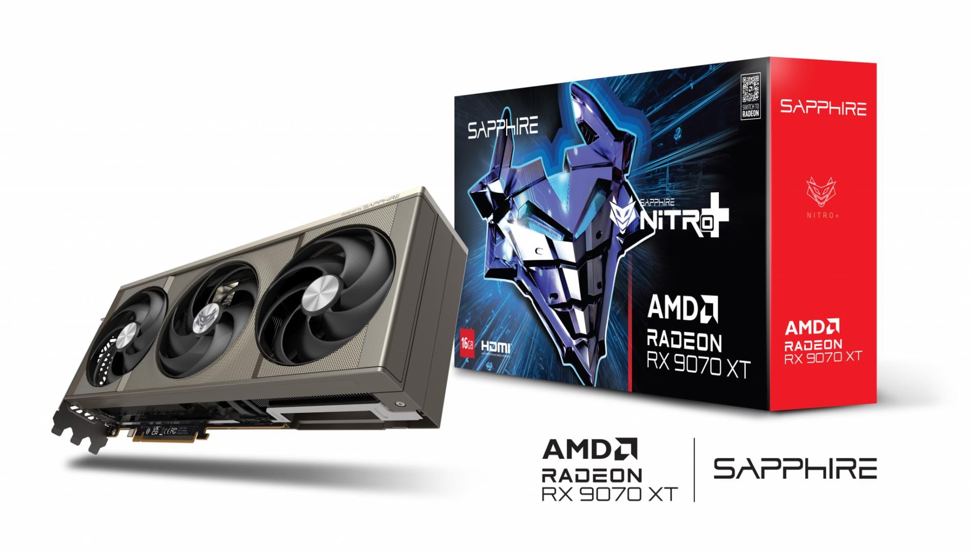 Placă Video SAPPHIRE AMD Radeon NITRO+ RX 9070 XT 16GB GDDR6