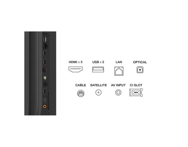 Televizor TCL 75T7B QLED 189 cm 4K Google TV Negru - imagine 4