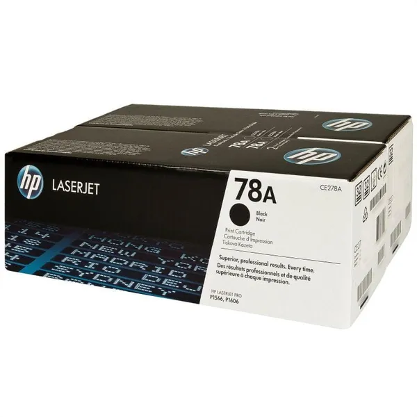 Toner HP 78A CE278AD Original Negru Dual-Pack 2x2100 pagini - imagine 2