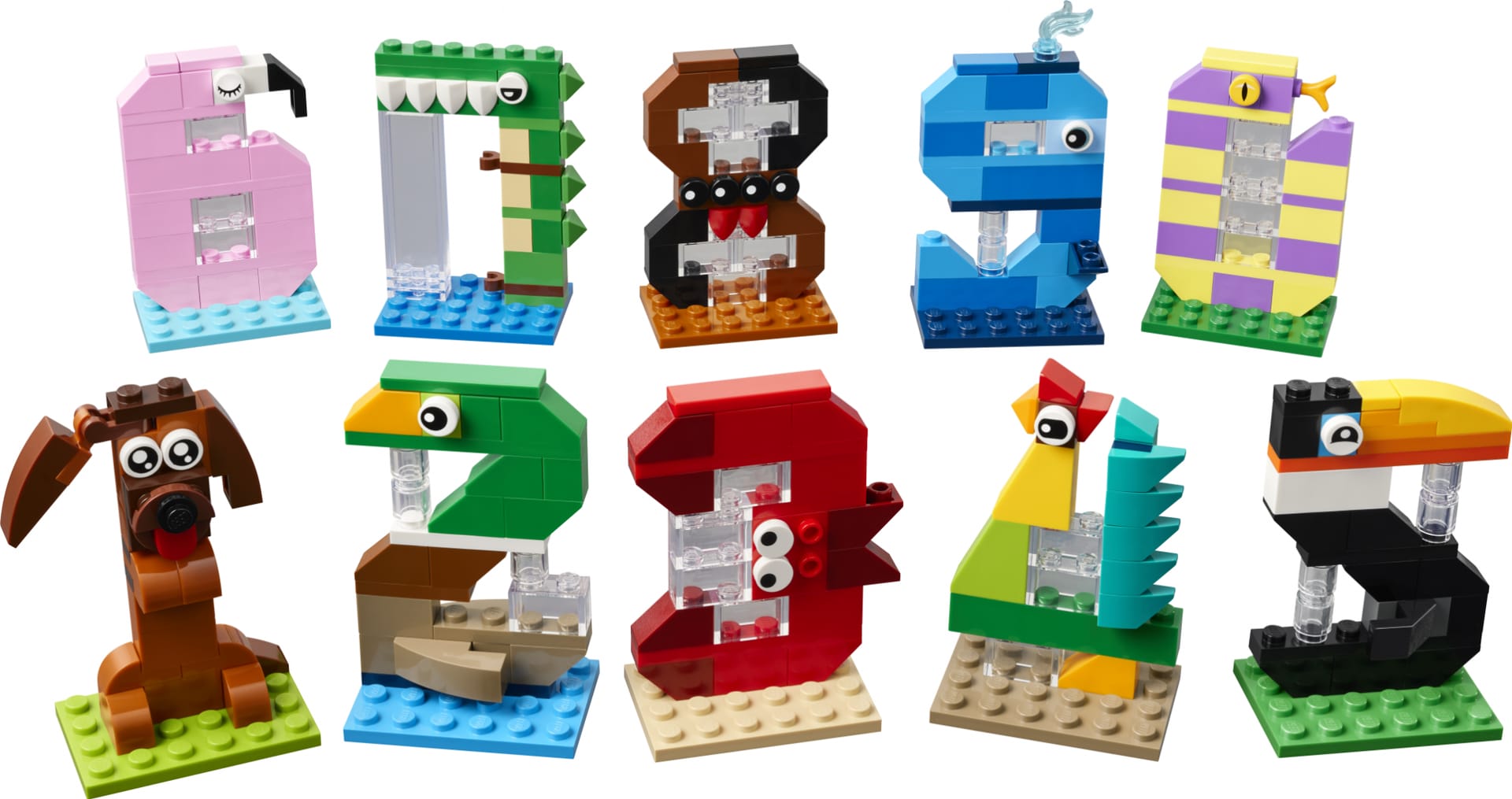 Set Construcție LEGO Numere de Zi de Naștere LEGO40807