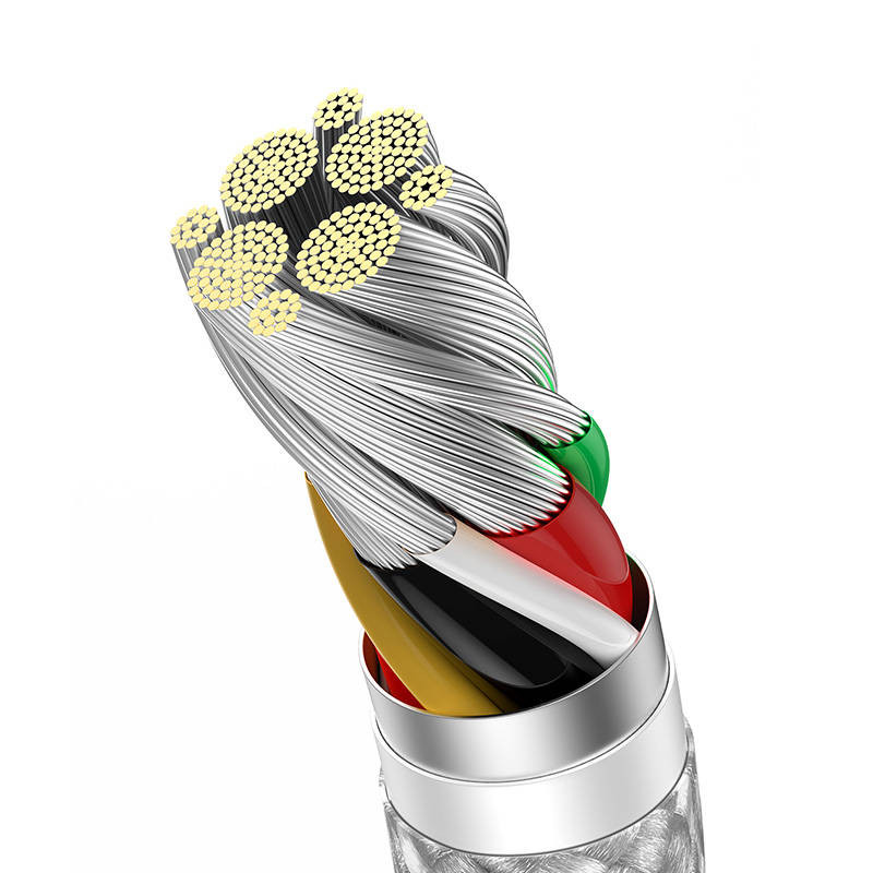 Cablu BASEUS Dynamic USB-C 100W 1m Alb CALD000602 - imagine 3