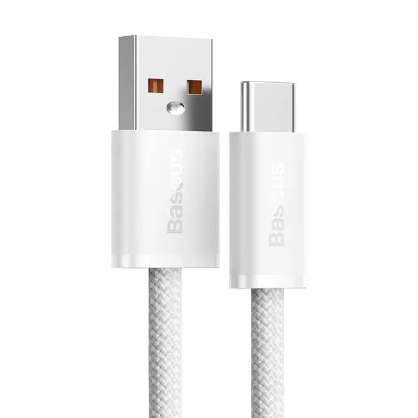 Cablu BASEUS Dynamic USB-C 100W 1m Alb CALD000602 - imagine 4