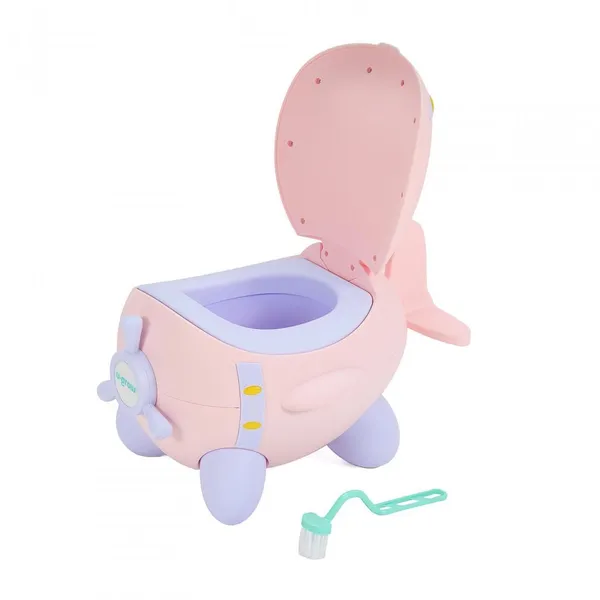 Oliță U-GROW Avion Roz UGOA-75PK - imagine 3
