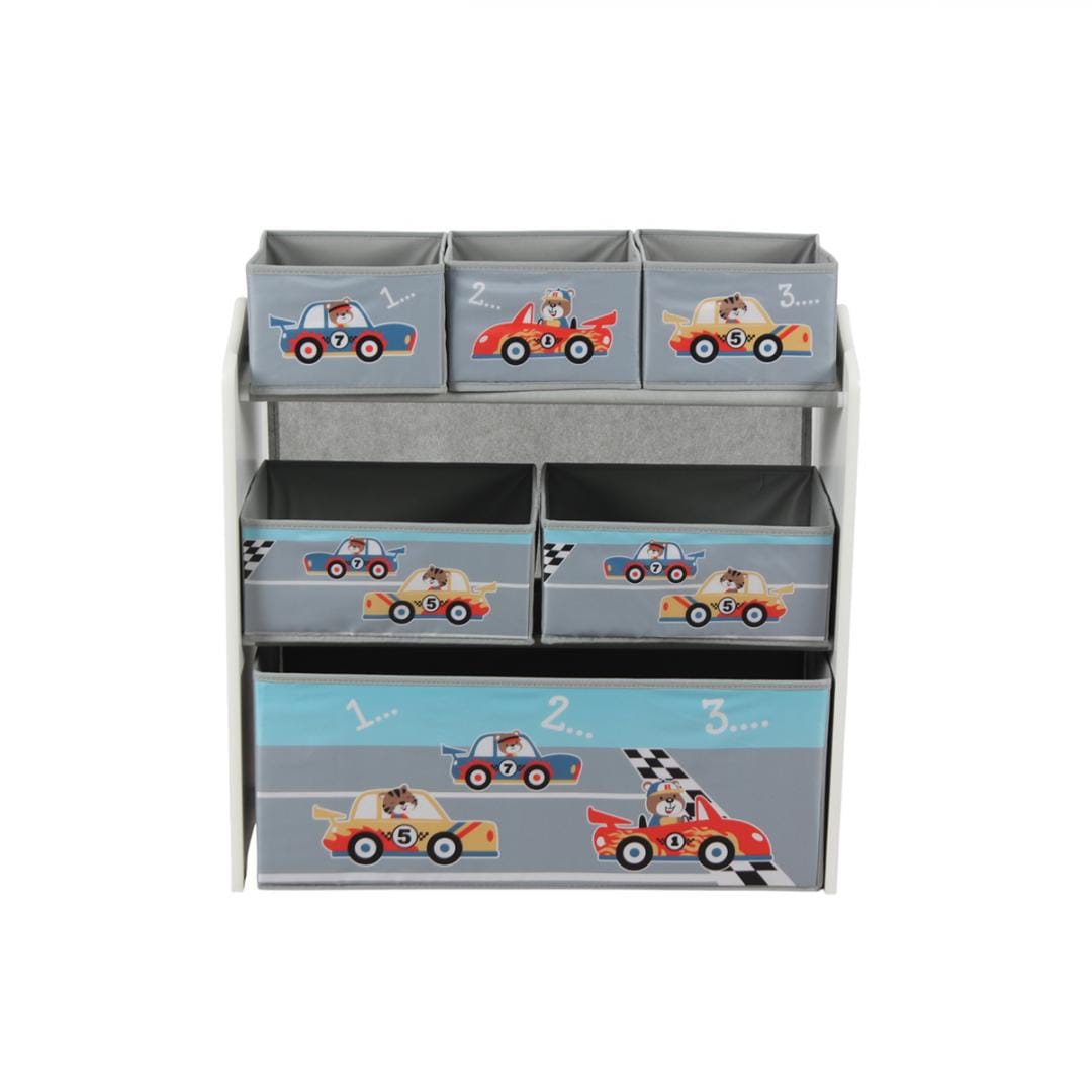 Dulap Depoztare Jucării U-GROW Cars 6 Cutii