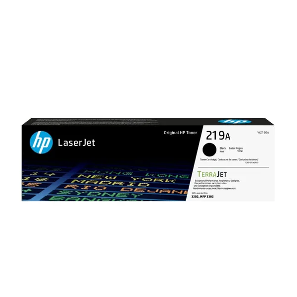 Toner HP W2190A 219A Black LaserJet Pro 3201-3302