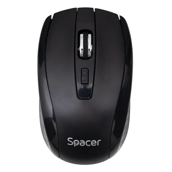 Mouse SPACER SPMO-WS-BK-04 Wireless 1600 dpi Negru - imagine 2