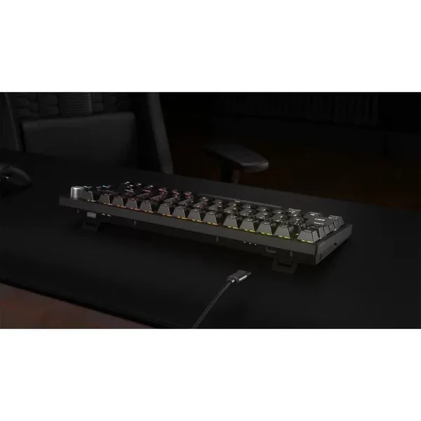 Tastatură Gaming Mecanică CORSAIR K65 PLUS Wireless 75% RGB Tactile - imagine 13
