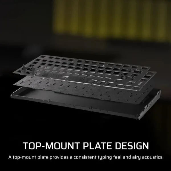 Tastatură Gaming Mecanică CORSAIR K65 PLUS Wireless 75% RGB Tactile - imagine 11