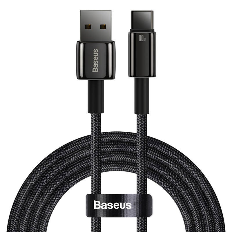 Cablu BASEUS CAWJ000101 USB-C 100W 2m Negru