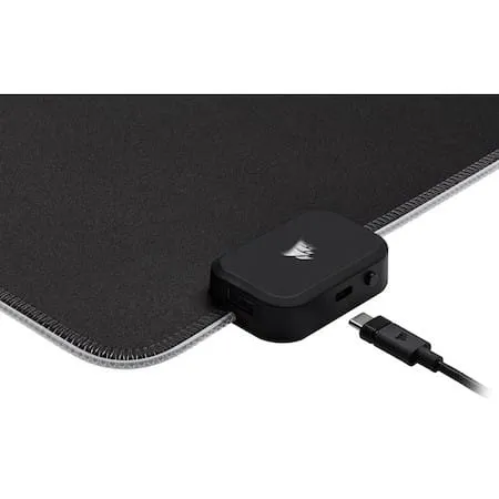Mousepad Gaming CORSAIR MM700 Extended RGB Negru CH-9417070-WW - imagine 3