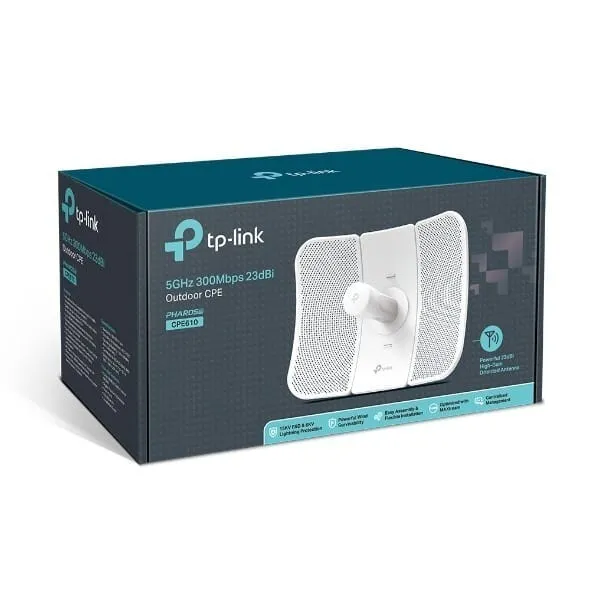Access Point TP-LINK CPE610 5GHz 23dBi - imagine 4