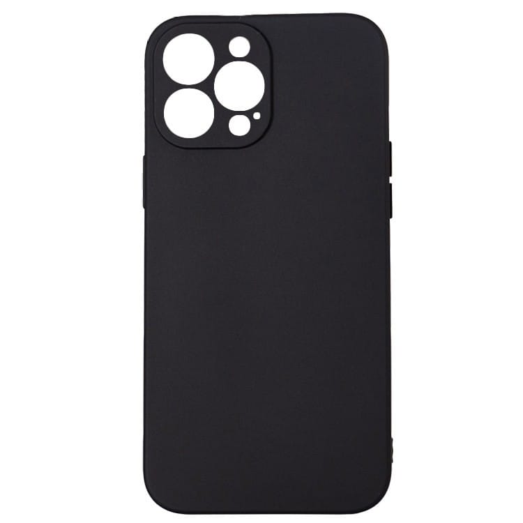 Husă SPACER iPhone 13 Pro Max TPU Negru Ultrasubțire