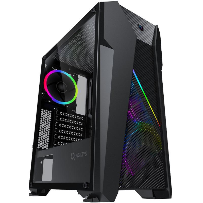 Carcasă PC AQIRYS Canopus Midi Tower Negru