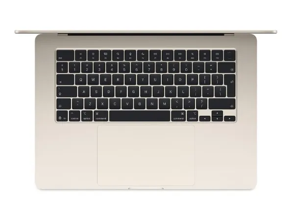 Laptop APPLE MacBook Air 15.3 M4 16GB 512GB Starlight - imagine 3