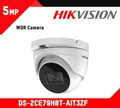 Cameră de Supraveghere HIKVISION DS-2CE79H8T-AIT3ZF 5MP Turret - imagine 2
