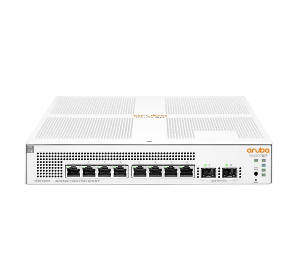 Switch PoE HP Aruba Instant On 1930 8 Porturi Gigabit 2 SFP Managed JL681A