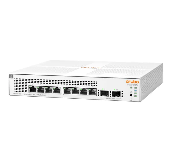 Switch PoE HP Aruba Instant On 1930 8 Porturi Gigabit 2 SFP JL681A - imagine 2