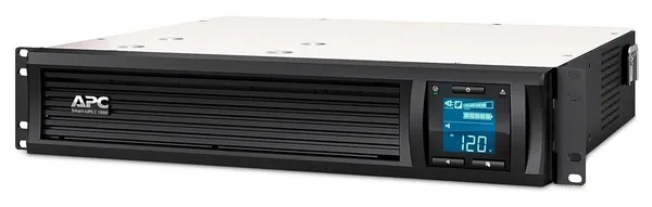 UPS APC Smart-UPS C 1000VA 600W Rack 2U LCD SMC1000I-2UC