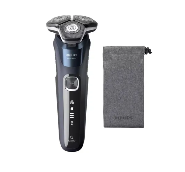 Aparat de Ras PHILIPS Seria 5000 S5585/10 SkinIQ 60 min Negru - imagine 2