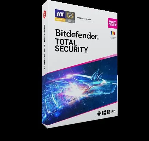 Licență Antivirus BITDEFENDER Total Security 1 An 5 Dispozitive