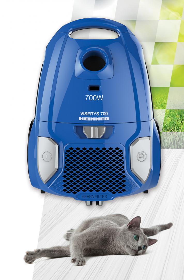 Aspirator cu sac HEINNER HVC-MBL1400-V2 700W HEPA 12 3L - imagine 6