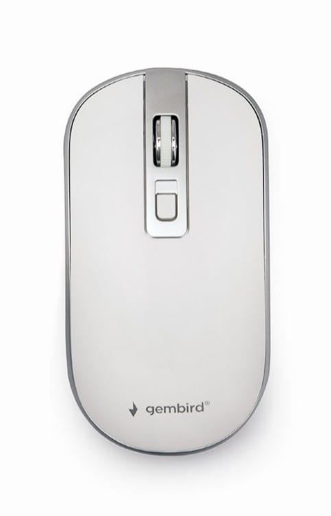 Mouse GEMBIRD MUSW-4B-06-WS Wireless Alb/Argintiu
