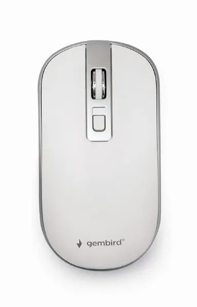 Mouse GEMBIRD MUSW-4B-06-WS Wireless Alb/Argintiu